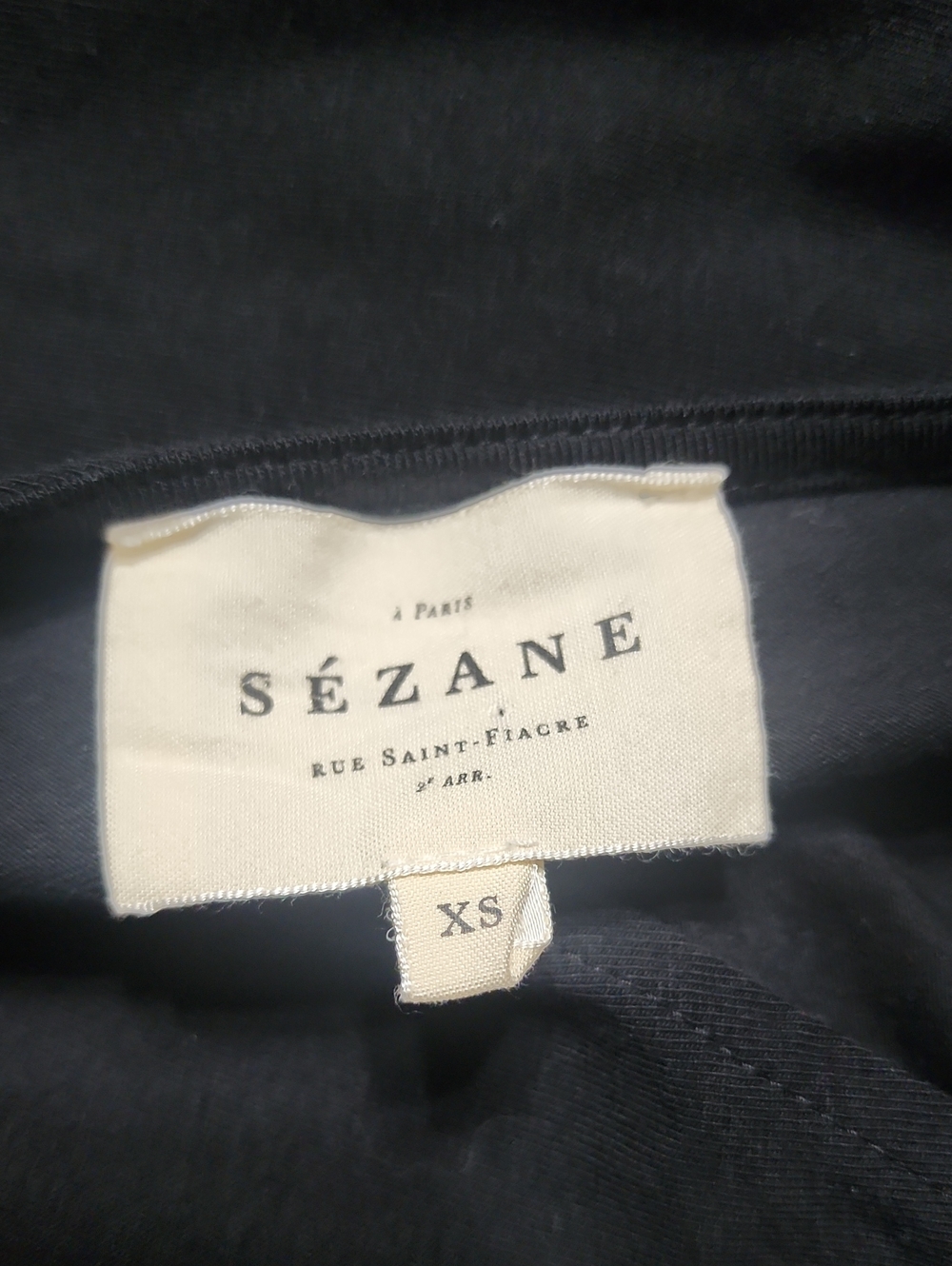 Sezane Dress - Black - XS